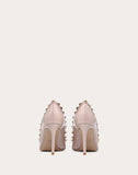 WOMEN'S VALENTINO GARAVANI PATENT ROCKSTUD PUMP 85MM POUDRE