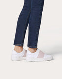 WOMEN'S VALENTINO GARAVANI OPEN SNEAKER LIGHT PINK