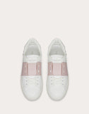 WOMEN'S VALENTINO GARAVANI OPEN SNEAKER LIGHT PINK