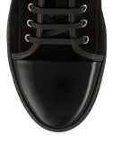 MEN'S LANVIN DBB1 SUEDE CALFSKIN SNEAKER BLACK