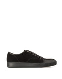 MEN'S LANVIN DBB1 SUEDE CALFSKIN SNEAKER BLACK