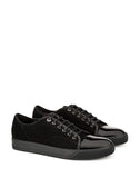 MEN'S LANVIN DBB1 SUEDE CALFSKIN SNEAKER BLACK