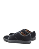 MEN'S LANVIN DBB1 SDBB1 SUEDE CALFSKIN SNEAKERS ANTHRACITE
