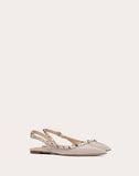 WOMEN'S VALENTINO GARAVANI ROCKSTUD PATENT LEATHER SLINGBACK BALLET FLAT