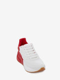 MEN'S ALEXANDER McQUEEN OVERSIZED RUNNER OPTIC WHITE/RED