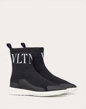 WOMEN'S VALENTINO GARAVANI VLTN SOCK SNEAKER BLACK