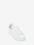 MEN'S ALEXANDER McQUEEN OVERSIZED SNEAKER WHITE/SILVER