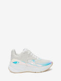 WOMEN'S ALEXANDER McQUEEN OVERSIZED RUNNER CREAM/PEARLESCENT