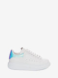 WOMEN'S ALEXANDER McQUEEN OVERSIZED SNEAKER WHITE/SHOCK PINK
