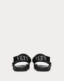 MEN'S VALENTINO GARAVANI CALFSKIN SANDAL WITH VLTN BAND