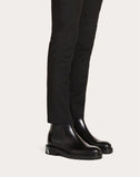 MEN'S VALENTINO GARAVANI VLTN BRUSH-OFF CALFSKIN BEATLE BOOTS