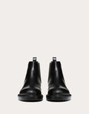 MEN'S VALENTINO GARAVANI VLTN BRUSH-OFF CALFSKIN BEATLE BOOTS