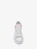 WOMEN'S ALEXANDER McQUEEN OVERSIZED SNEAKER WHITE/RED