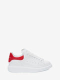 WOMEN'S ALEXANDER McQUEEN OVERSIZED SNEAKER WHITE/RED