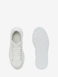 WOMEN'S ALEXANDER McQUEEN OVERSIZED SNEAKER WHITE/SILVER