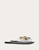WOMEN'S VALENTINO GARAVANI SLIDE SANDAL WITH VLOGO DETAIL 5MM BLACK