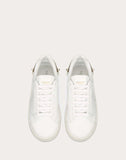 WOMEN'S VALENTINO GARAVANI LEATHER BACKNET SNEAKER WHITE
