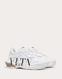 WOMEN'S VALENTINO GARAVANI VLTN BOUNCE LOW-TOP SNEAKER WHITE/ BLACK
