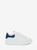 WOMEN'S ALEXANDER McQUEEN OVERSIZED SNEAKER WHITE/WORKER BLUE