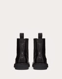 MEN'S VALENTINO GARAVANI VLOGO CALFSKIN COMBAT BOOT BLACK