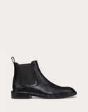 MEN'S VALENTINO GARAVANI SEMI-GLOSS CALFSKIN STUDDED BEATLE