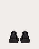 MEN'S VALENTINO GARAVANI VLOGO CALFSKIN DERBY BLACK