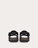 MEN'S VALENTINO GARAVANI VLOGO NEOPRENE SANDAL DARK BLUE