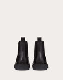 MEN'S VALENTINO GARAVANI VLOGO CALFSKIN BEATLE BLACK