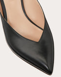 WOMEN'S VALENTINO GARAVANI ROCKSTUD HYPE CALFSKIN PUMP 60 MM BLACK