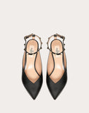 WOMEN'S VALENTINO GARAVANI ROCKSTUD HYPE CALFSKIN PUMP 60 MM BLACK