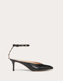 WOMEN'S VALENTINO GARAVANI ROCKSTUD HYPE CALFSKIN PUMP 60 MM BLACK