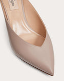 WOMEN'S VALENTINO GARAVANI ROCKSTUD HYPE CALFSKIN PUMP 60 MM POUDRE