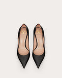 WOMEN'S VALENTINO GARAVANI CALFSKIN PUMP WITH KARUNG DETAIL 80 MM