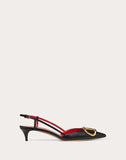 WOMEN'S VALENTINO GARAVANI VLOGO CALFSKIN SLINGBACK PUMP 40 MM