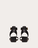 WOMEN'S VALENTINO GARAVANI VLOGO COWHIDE SANDAL 45 MM