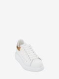 WOMEN'S ALEXANDER McQUEEN OVERSIZED SNEAKER LIGHT GOLD/WHITE