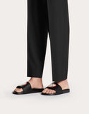 MEN'S VALENTINO GARAVANI  UNDERCOVER SLIDE SANDALS BLACK