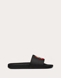 MEN'S VALENTINO GARAVANI  UNDERCOVER SLIDE SANDALS BLACK