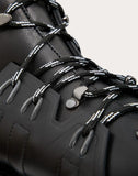 MEN'S VALENTINO GARAVANI VLOGO BOOTS IN CALFSKIN LEATHER WITH SHEARLING LINING