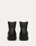 MEN'S VALENTINO GARAVANI VLOGO BOOTS IN CALFSKIN LEATHER WITH SHEARLING LINING
