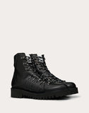 MEN'S VALENTINO GARAVANI VLOGO BOOTS IN CALFSKIN LEATHER WITH SHEARLING LINING