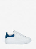 MEN'S ALEXANDER McQUEEN OVERSIZED SNEAKER WHITE/WORKER BLUE