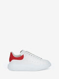 MEN'S ALEXANDER McQUEEN OVERSIZED SNEAKER WHITE/RED