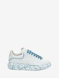 MEN'S ALEXANDER McQUEEN OVERSIZED SNEAKER WHITE/BLUE