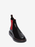 MEN'S ALEXANDER McQUEEN HYBRID CHELSEA BOOT BLACK/RED