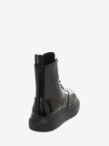 MEN'S ALEXANDER McQUEEN HYBRID LACE-UP BOOT BLACK
