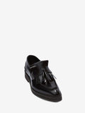 MEN'S ALEXANDER McQUEEN TEDDY BOY MOCCASIN BLACK