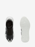 MEN'S ALEXANDER McQUEEN OVERSIZED RUNNER BLACK/WHITE