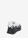 MEN'S ALEXANDER McQUEEN OVERSIZED RUNNER OPTIC WHITE/BLACK