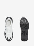 MEN'S ALEXANDER McQUEEN OVERSIZED RUNNER OPTIC WHITE/BLACK